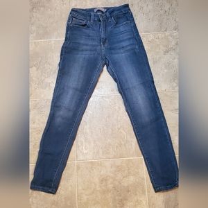 Just USA High Rise skinny ankle jean 26